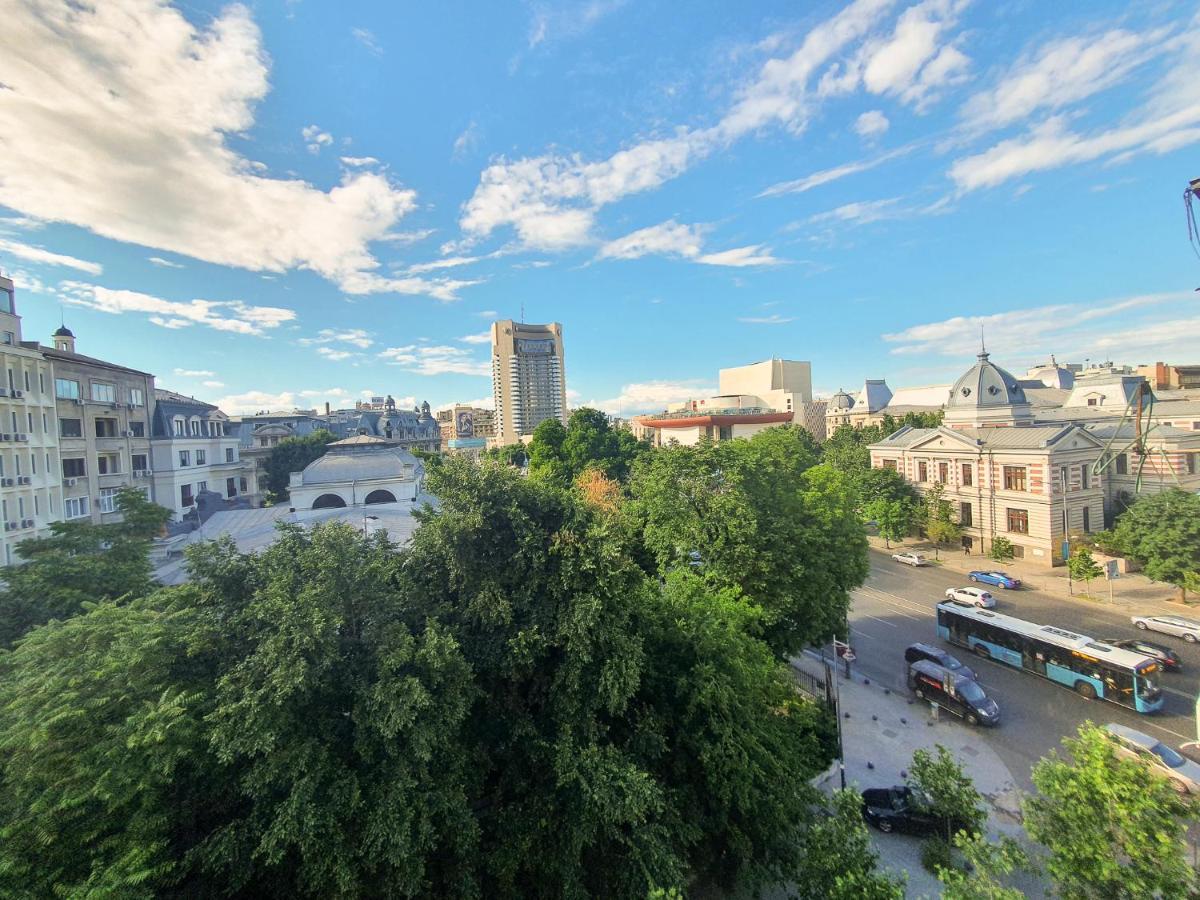 Charming Studio With City View Bukarest Eksteriør billede