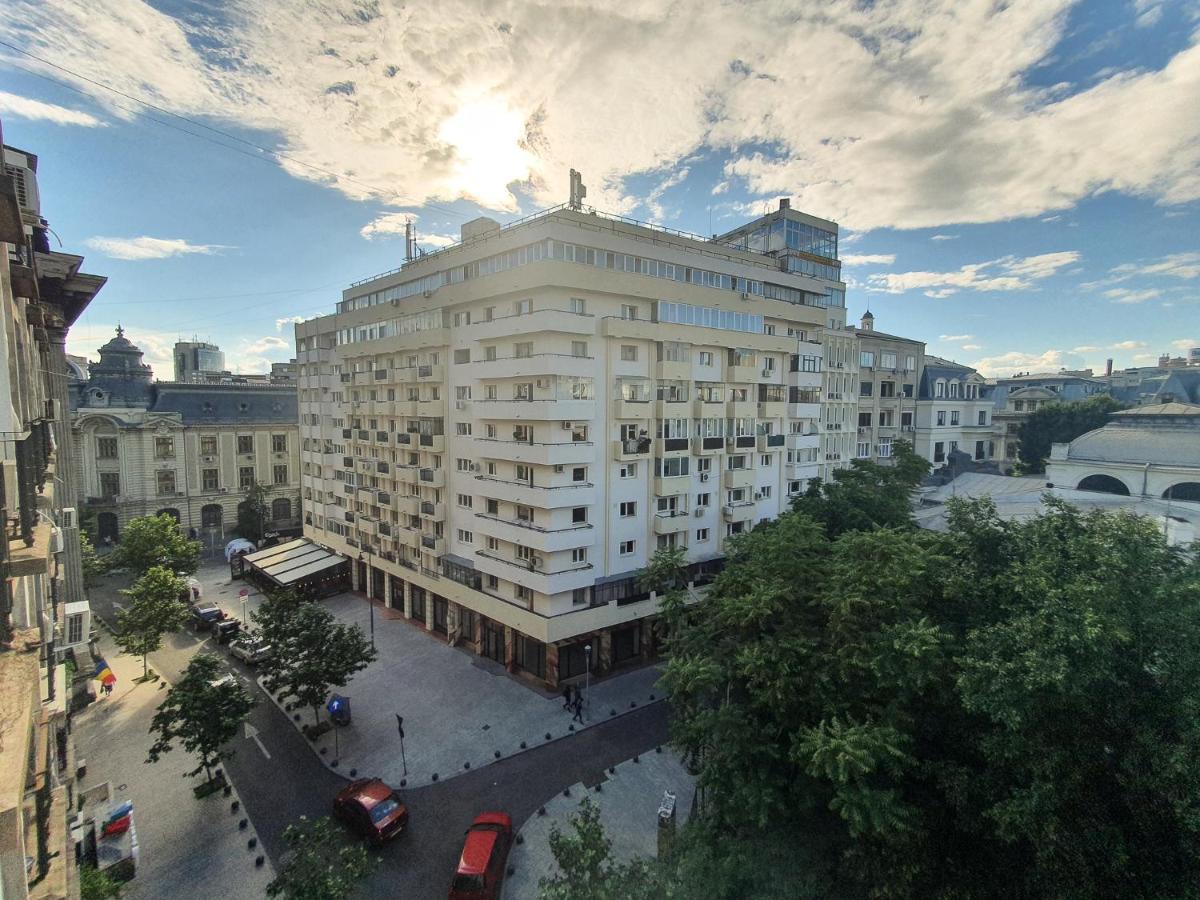 Charming Studio With City View Bukarest Eksteriør billede